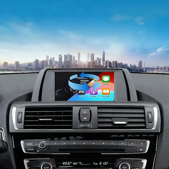 Adaptor Carplay Wireless Android Auto Box Bmw Mini Cic System 2 Camere Față Spate