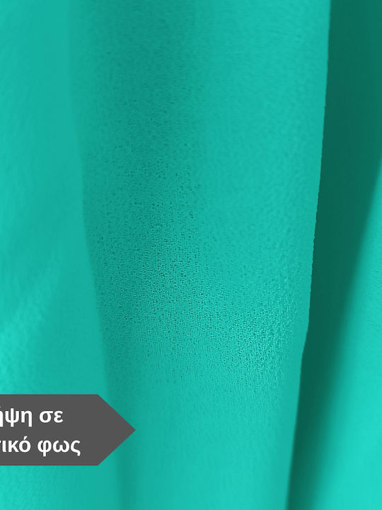 Rochie De Vară Maxi Pentru Nuntă Botez Satin Turcoaz