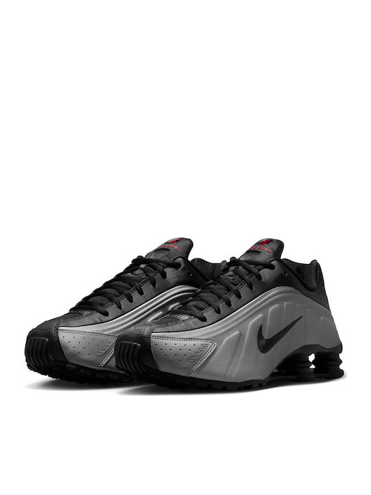 Shox R4 Мъжки Сникърси Антрацит