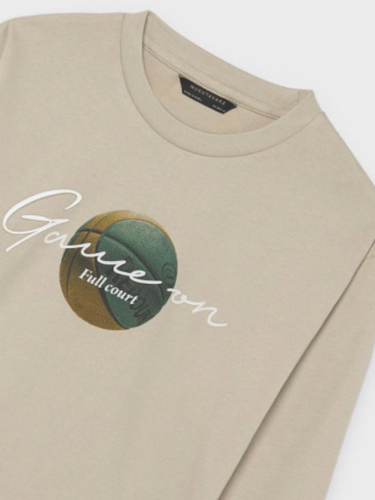 Mayoral Kids Top Long-sleeved Beige