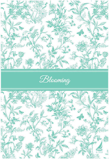 Ekdoseis Aigaio Spiral Ruled Notebook B5 30 Paper Sheets 4 Subjects Blooming