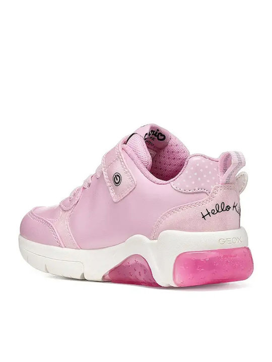 Kitty Kitty Kinder Sneaker Anatomisch mit Bügel- und Schleifenverschluss Rosa