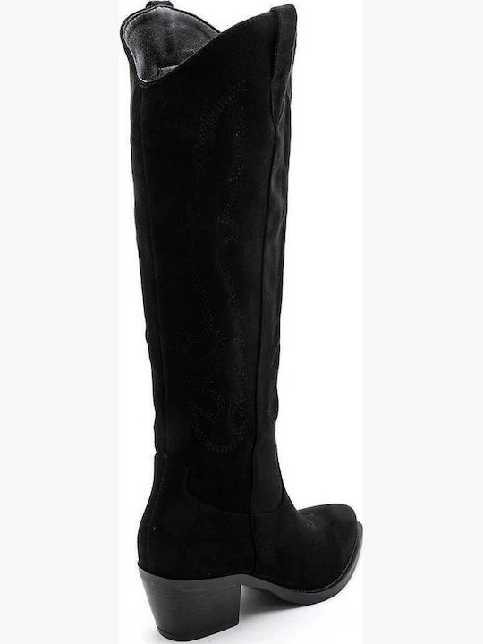 Ligglo Suede Γυναικείες Μπότες Cowboy
