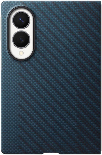 Samsung Back Cover Magnet Din Carbon Fibră De Aramidă Albastru Marin Galaxy Z Fold8