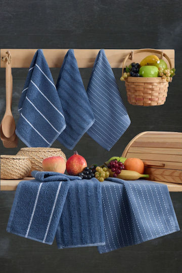 SteweHome Prosop De Bucătărie Din 100% Bumbac În Culoare Bej 30x50cm 6 Bucăți