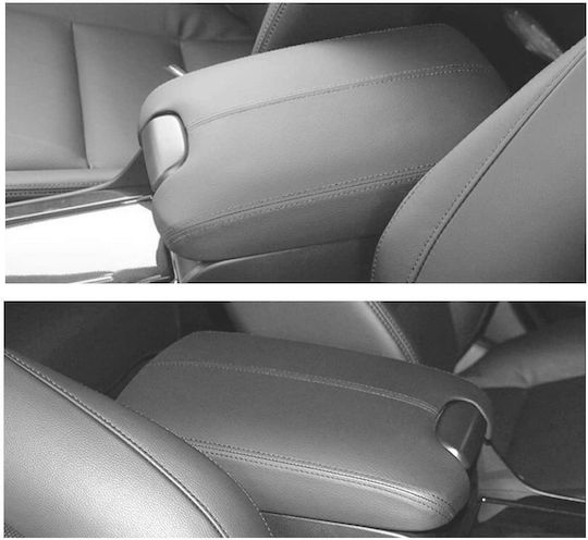 Husă de înlocuire pentru cotieră auto Husă de cotieră Honda Accord 2008 2009 2010 2011 2012 Culoare Gri