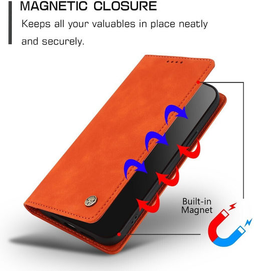 SSCase Book Portocalie (Moto G47)
