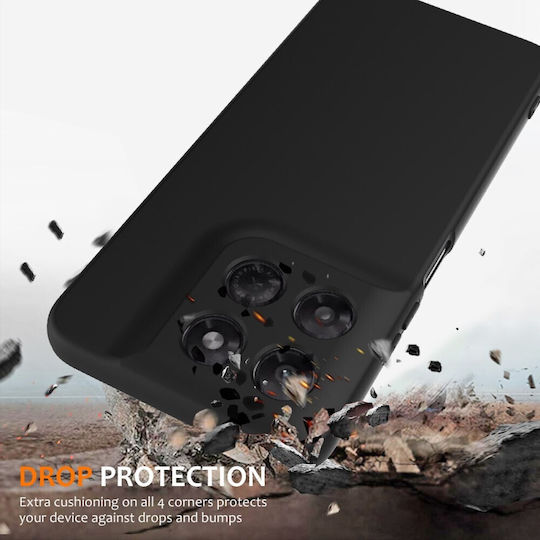 SSCase Black Silicone Back Cover (Moto G47)