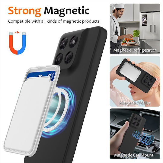 SSCase Black Silicone Back Cover (Moto G47)