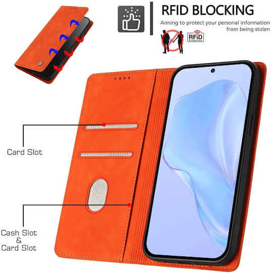 SSCase Book Portocalie (Moto G47)
