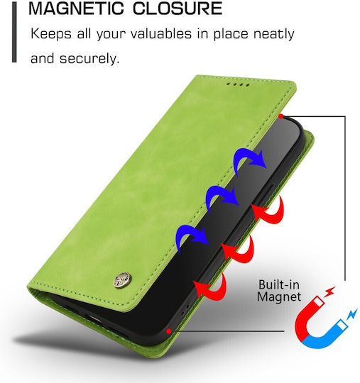 SSCase Book Green (Moto G47)