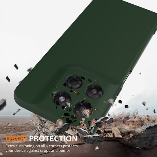 SSCase Silicone Green Back Cover (Moto G47)