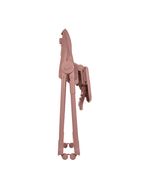 Kikka Boo Pastello Baby Highchair with Adjustable Height Pink