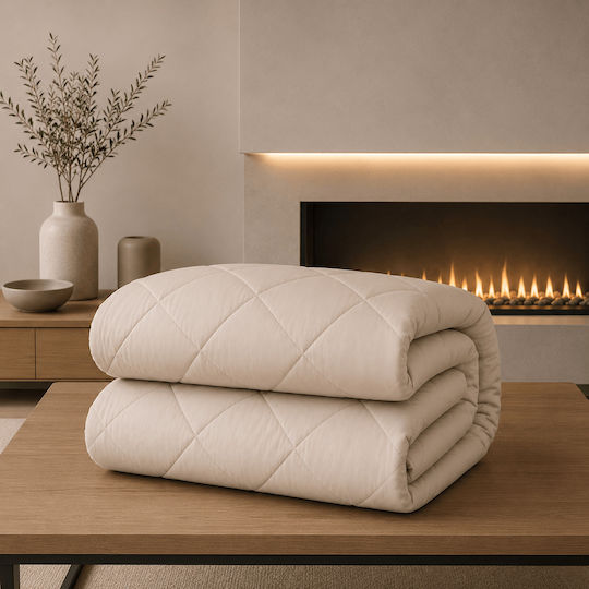 Astron Italy Quilt Super King 220x240cm Petrol 350 GSM