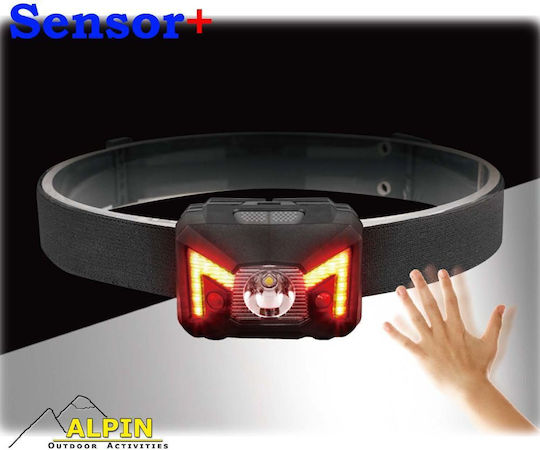 Alpin Headlamp LED IPX4 with Maximum Brightness 220lm