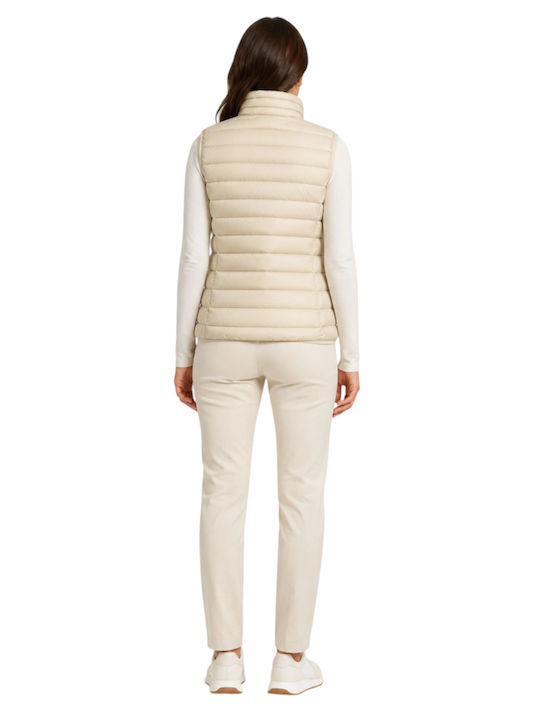 Women's Sleeveless Sports Jacket Beige