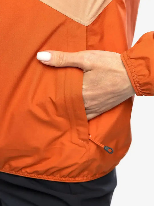 Damen Jacke Für Frühling - Herbst Orange