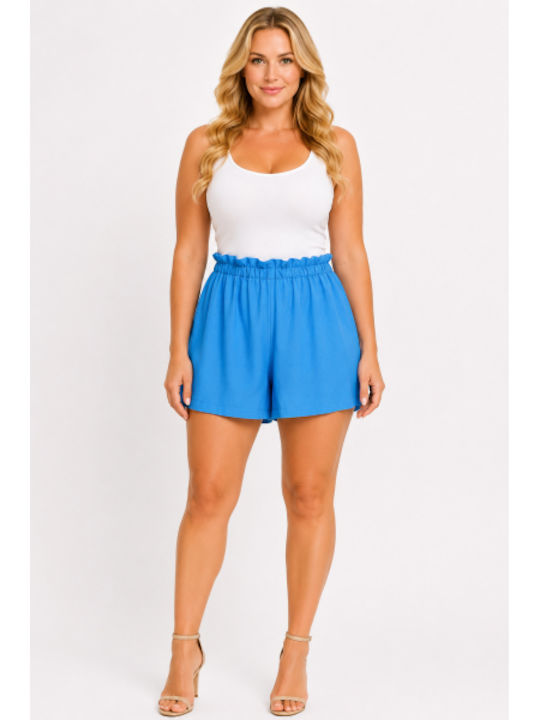 Women's Light Blue Bermuda SH-52367-26SO-GALAZ