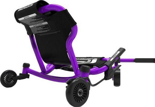 EzyRoller Kinderroller Drifter X 3-Rad mit Sitz für 4+ Jahre Lila