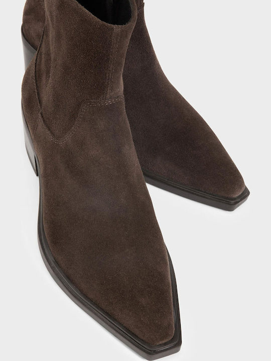 Kelsey Wildleder Stiefeletten Damen Ankle Boots Braun