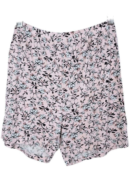 Sorrisino Summer Women's Cotton Pajama Set Pink