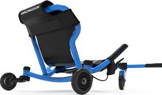 EzyRoller Kinderroller Drifter X 3-Rad mit Sitz für 4+ Jahre Blau