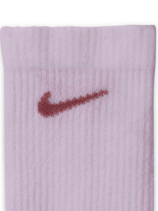 Nike U Nk Спортни Чорапи Лилави 6 Чифта