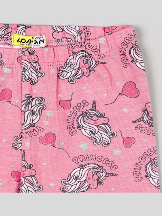 Kids Leggings Long Pink LKGAP0401 24004