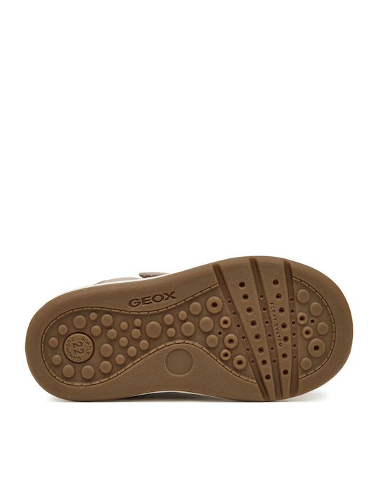 B Biglia Wildleder Kinderstiefel Beige