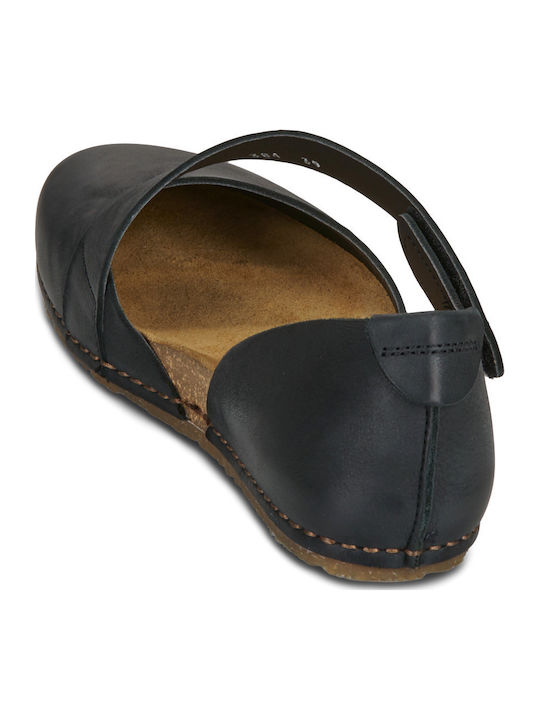 Damen Ballerinas Schwarz