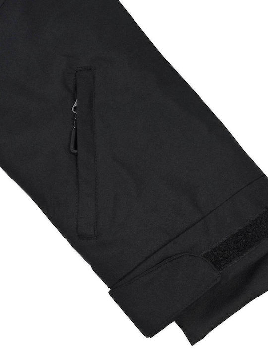 Waterproof and Windproof Black Jacket