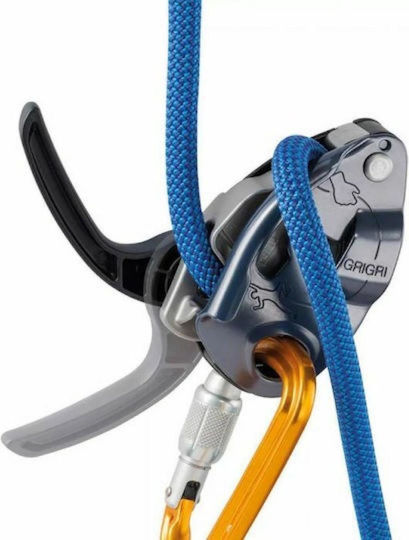 Petzl Belay Device Grigri D014BA00 Climbing Descender Silver