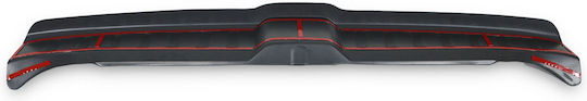 Glossy Black Rear Bumper Protective Cover Dacia Sandero From 2021
