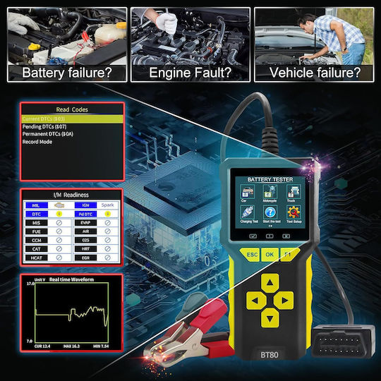 Tester auto OBD 2 cu Cablu