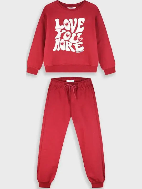 Kinder Trainingsanzug Jogginghose Flieder Set