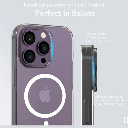 Nekit Задна Корица Пластмасова 1.2мм Прозрачна (iPhone 14 Pro Max)