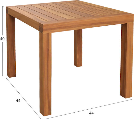 Auxiliary Table Bler 44x44x40 Natural Auxiliary Table Bler 44x44x40 Natural