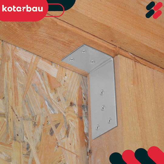 Kotarbau Connector for Pergola Made of Steel 8x4cm