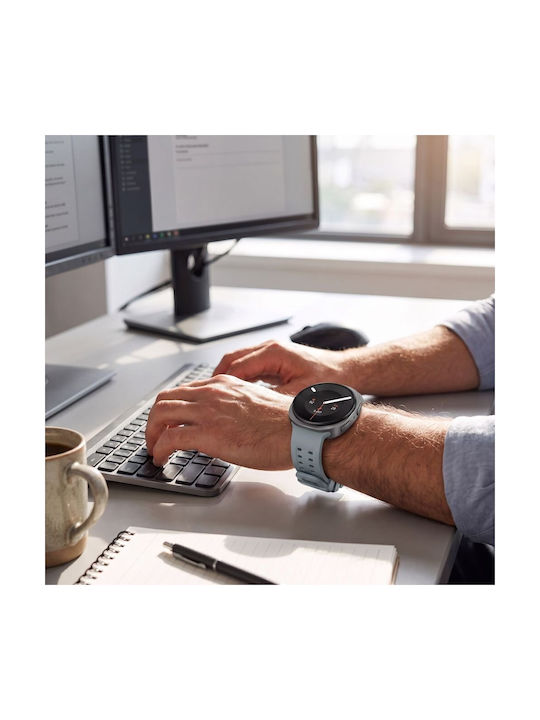 Tech-Protect Silikon Tragbare Bänder Grau für Galaxy Watch 8 / 8 Classic / 9