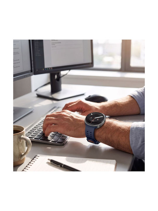 Tech-Protect Silikonarmband Marineblau Für Galaxy Watch 8 / 8 Classic / 9