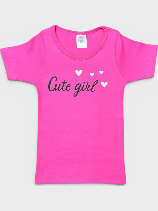Pretty Baby Set Lenjerie pentru copii Cămăși de corp 6 Bucăți Mâneca Scurta Multicolor Pretty Baby Set Lenjerie pentru copii Cămăși de corp 6 Bucăți Mâneca Scurta Multicolor