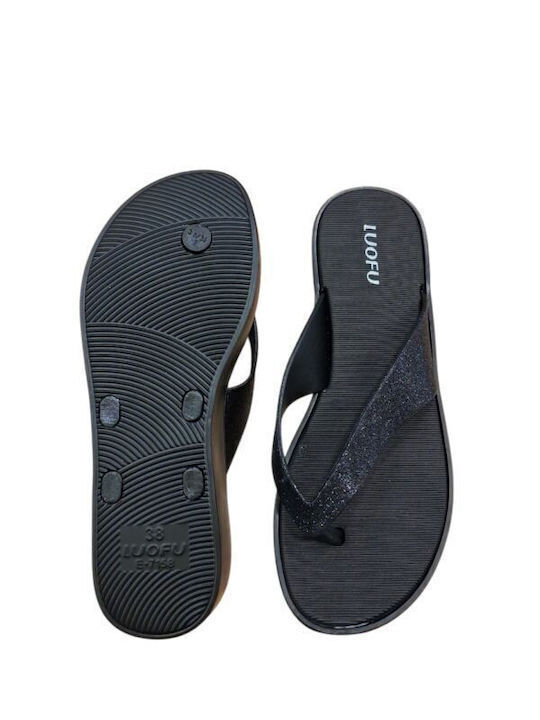 Women's Flat Sandals Black