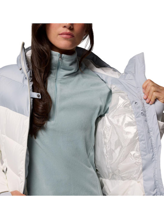 Columbia Abbott Peak Ii Insulated 2105111-125 Дамско Яке за Ски и Сноуборд Бяло