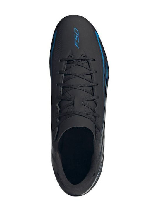 adidas F50 Hyperfast Club FG/MG Футболни Обувки С Бутони Черни