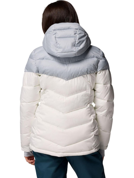 Columbia Abbott Peak Ii Insulated 2105111-125 Дамско Яке за Ски и Сноуборд Бяло