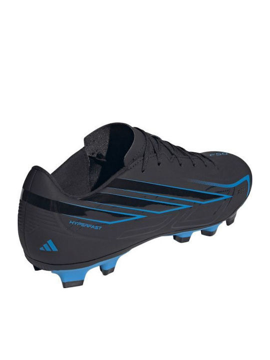 adidas F50 Hyperfast Club FG/MG Футболни Обувки С Бутони Черни