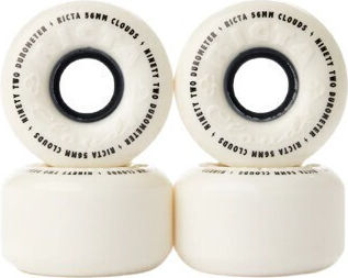 Ricta Wheels Uk Clouds 92a White Black 56 Mm White Black