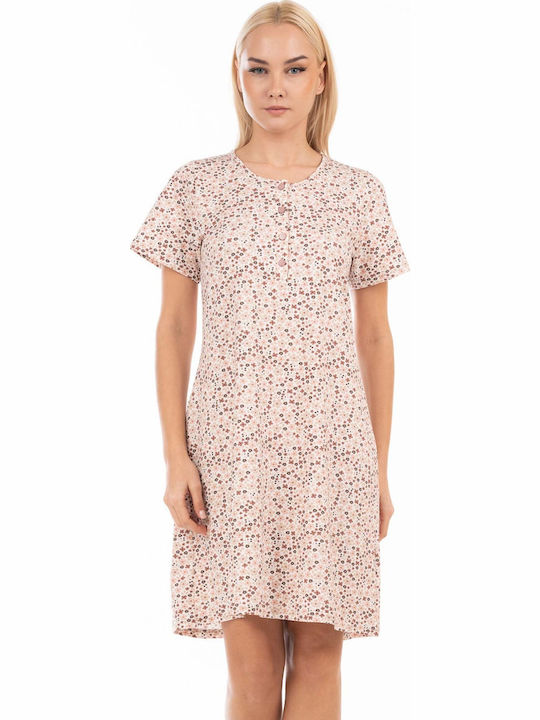 Secret Point Maternity And Breastfeeding Nightgown