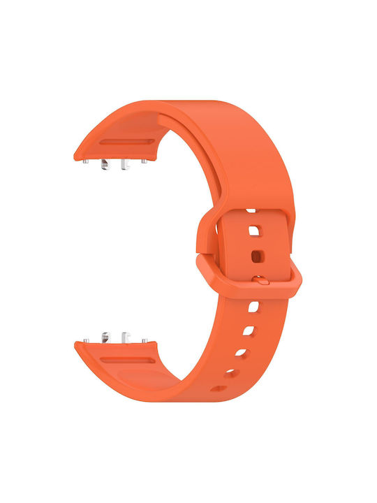 Silicone Case Strap in Orange Colour for Samsung Galaxy Fit 3