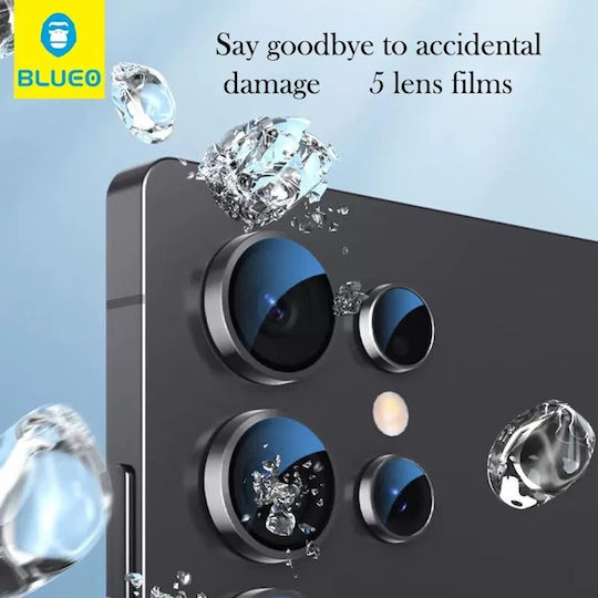 Blueo Протектор за камера Tempered Glass Черен за Samsung Galaxy Z Flip8